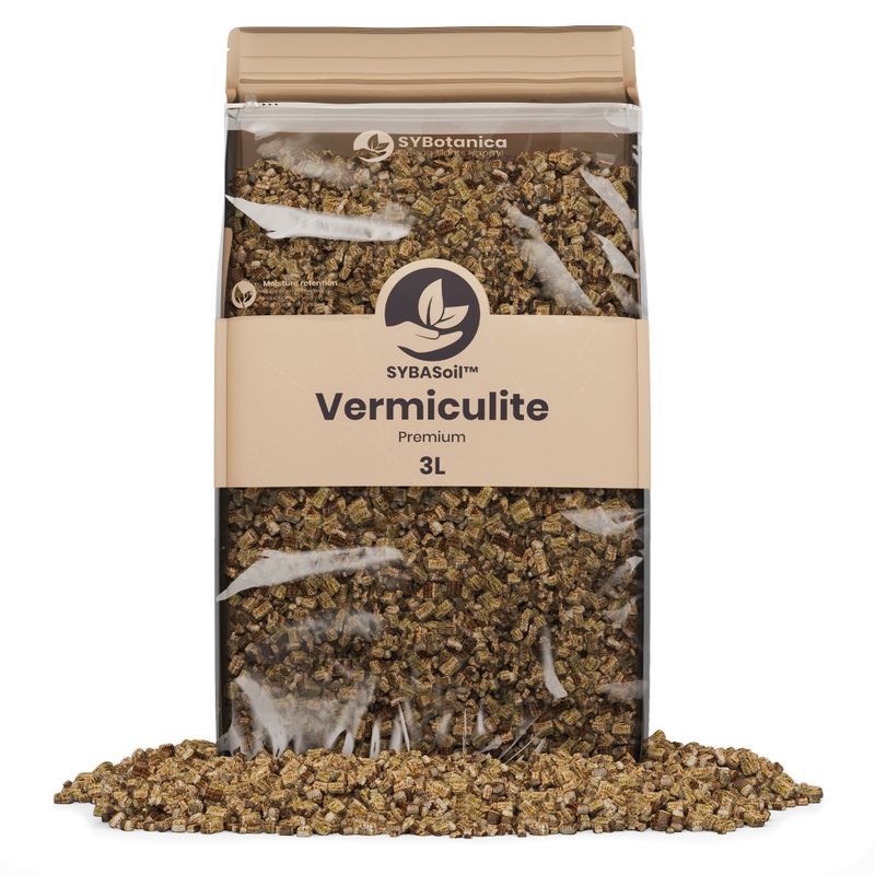 Sybotanica vermikulit 3 liter för jämnare fukt i jord