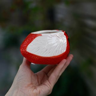Minikruka Melia 6 cm – fruktformad keramik