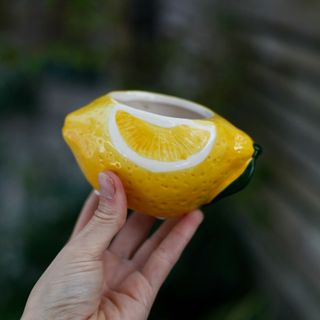 Minikruka Melia 6 cm – fruktformad keramik