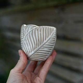 Minikruka Aven 6 cm – Keramikkruka