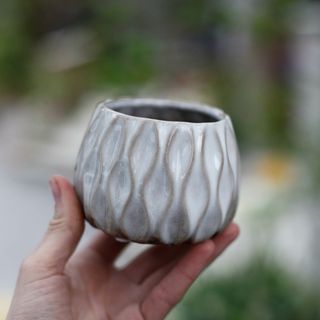 Minikruka Luna 6 cm – keramikkruka