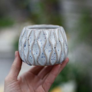 Minikruka Luna 6 cm – keramikkruka