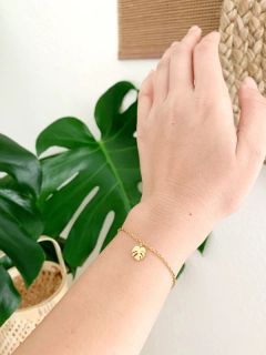 Armband med Monstera deliciosa-blad