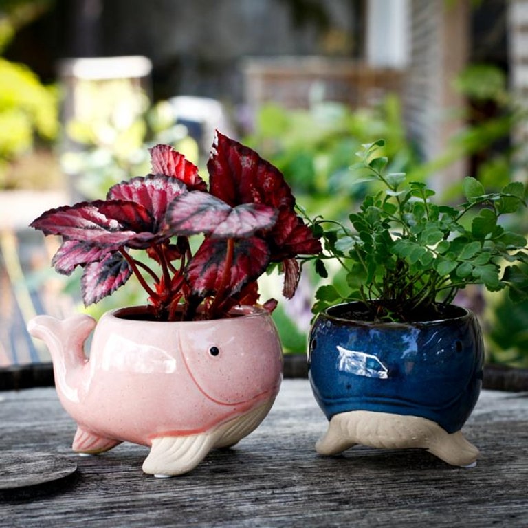 Minikruka Balena 6 cm – Valformad keramikkruka