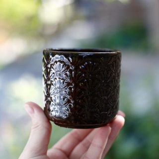 Minikruka Tessera 6 cm – Keramikkruka med mosaikmönster
