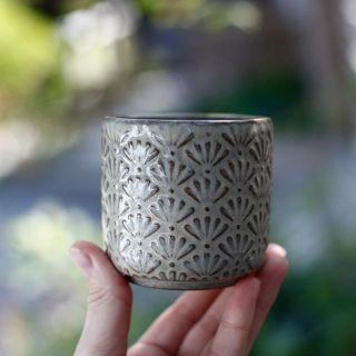 Minikruka Tessera 6 cm – Keramikkruka med mosaikmönster