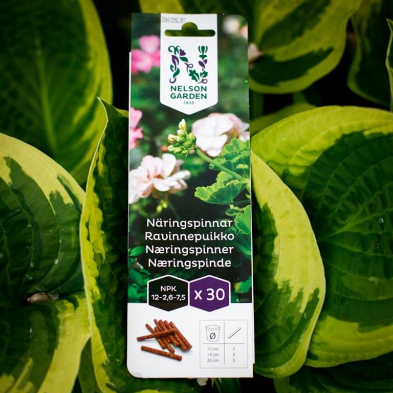 Nelson Garden Näringspinnar för Krukväxter 30 st
