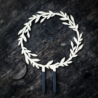 Växtstöd cirkel i trä Ø20 cm