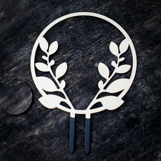 Växtstöd cirkel i trä Ø20 cm