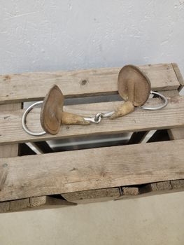 Läderklätt bett med fasta sidor 12,5 cm