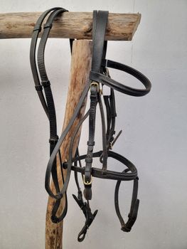 Achenträns svart med lädertyglar stl cob