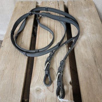 Supergriptyglar svarta med silverspännen stl Shetland