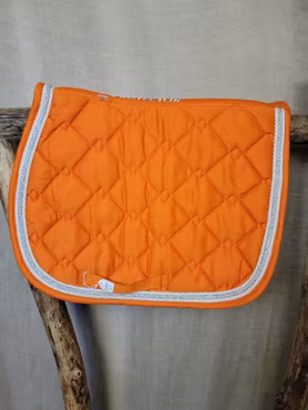 Allroundschabrak stl ponny i orange med vit/silvrig kant från Protector