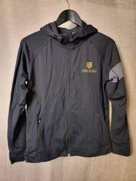 Hoodie stl L från Maya Delorez i svart med grå detaljer