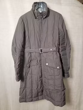 Vinterkappa i kakibrunt stl L från Anky