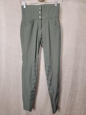 Ridbyxa silikonskodda i dimgrönt från Horze