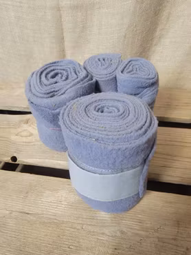 Fleecelindor 4-pack i ljuslila