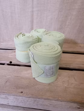 Fleecelindor 4-pack från PS of Sweden i ljusgrönt