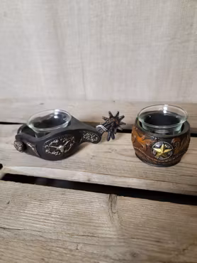 Ljushållare 2 st i westernstil