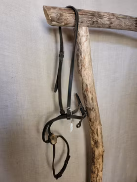 Pullarnosdel stl full i svart med silverspännen