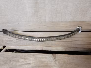 Pannband stl cob i brunt med silverklinkers