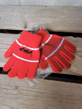 Fingervantar små barn i rött från Equipage. Nya