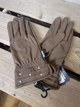 Handskar stl XL i brunt från Jacson. Nya