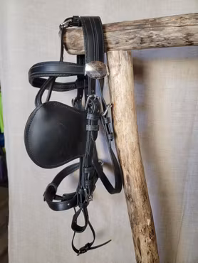 Huvudlag stl full i syntet och läder från Ideal Harness