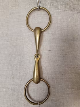 2-delat mässingsbett 12,5 cm
