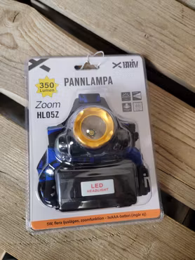 Pannlampa. Ny