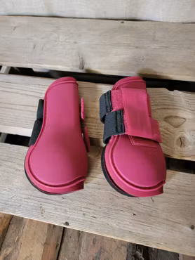 Benskydd stl Shetland i rosa från Fairfeild