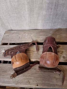Skidboots i läder