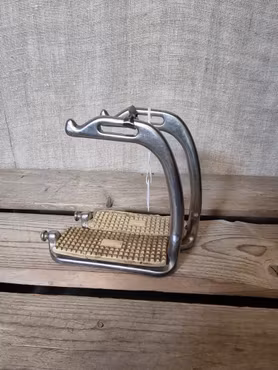 Säkerhetsstigbyglar vuxen 11,5 cm fotbredd