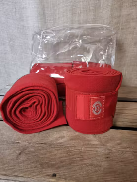 Fleecelindor 4-pack från PS of Sweden i rött