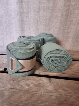 Fleecelindor 4-pack från JH Colletion i dimgrönt