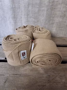 Fleecelindor 4-pack från Jos Lansink BR i beige