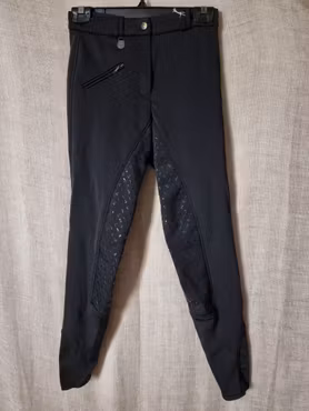 Ridbyxa stl 36 i svart softcell från Domino