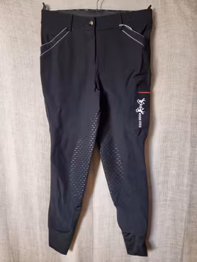 Ridbyxa silikonskodd stl 36 i svart från Equi Rider