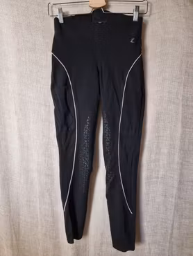 Ridtights silikonskodda stl 34 från Horze i svart