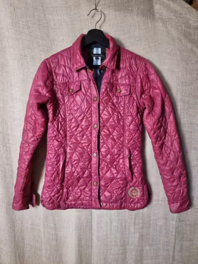 Lättare fodrad jacka stl M i rosa från Mountain Horse