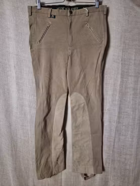 Jodpursridbyxa mockaskodd stl 52 herr i beige från Mountain Horse