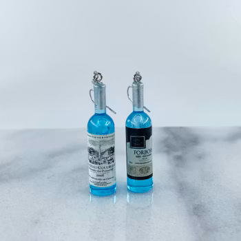 Vinflaska Blå Örhängen