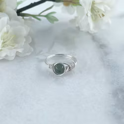 Aventurin Ring Handgjord