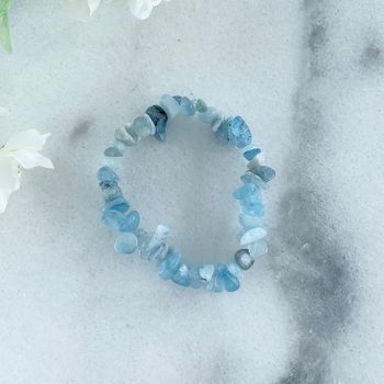 Armband Akvamarin