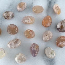 Blomster Agat Cuddle Stone