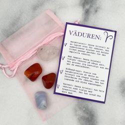 Stjärntecken Kristaller-kit Vädur