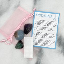 Stjärntecken Fiskarna Kristall-kit
