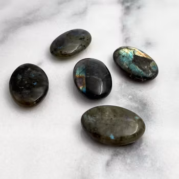 Labradorit Palm Stones