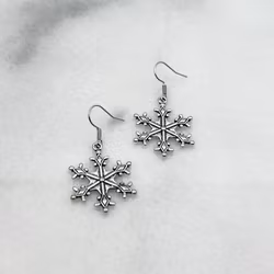 Snöflinga Örhängen