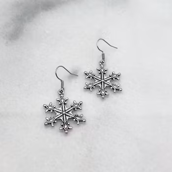 Snöflinga Örhängen